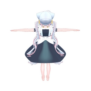 【VRC想定】ぽまえのためのメイド服【インターネットのぽまえ専用】 缩略图 2