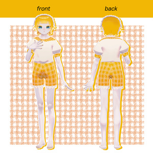 VRChat用3Dアバター『チェキニ・イエロー / checkiny•yellow』 缩略图 2