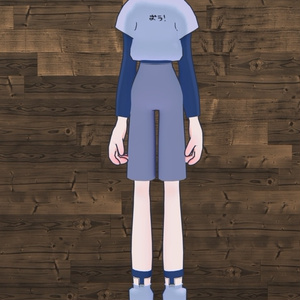 【無料】VRChat用3Dアバター『ヒーリー・ホワイティ/Herie・whitie』 缩略图 5