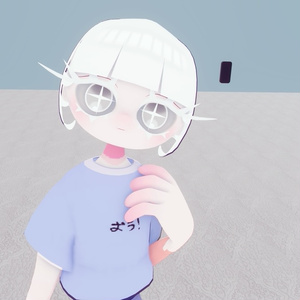 【無料】VRChat用3Dアバター『ヒーリー・ホワイティ/Herie・whitie』 缩略图 4