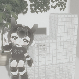 VRChat用3Dアバター『モノクリーヌ/monochrine』 缩略图 4