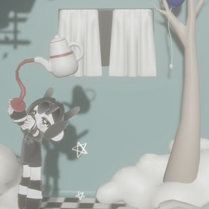 VRChat用3Dアバター『モノクリーヌ/monochrine』 缩略图 5
