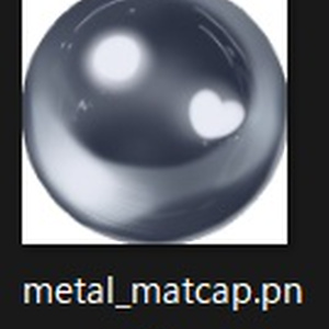 【無料】軽量metal matcap 缩略图 3