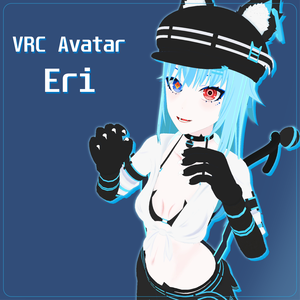 [VRC Avatar] オリジナル3Dモデル「Eri」/ Original 3D Model  - Eri