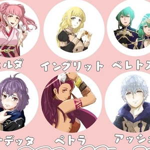 FE 缶バッチ