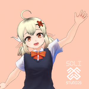 [VRoid] Genshin Impact Klee Hair Asset