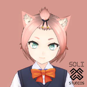 [VRoid] Genshiin Impact Diona Hair Asset