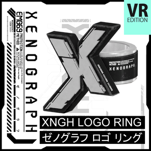 【VR版】ゼノグラフ ロゴ リング / XENOGRAPH LOGO RING