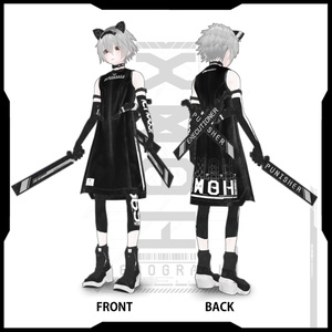 XENOGRAPH オリジナル3Dアバター『Føw - フォウ-』 缩略图 2
