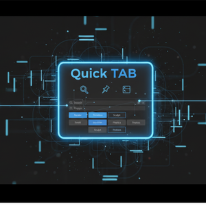 Quick TAB | 大量のサイドバータブを瞬時に切り替え