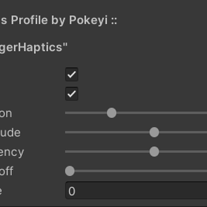VRChat Haptics Profile - UdonSharp Script Tool