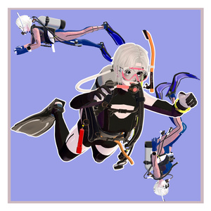 スキューバダイビング セット Ver 2