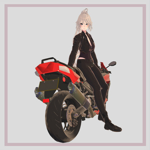 バイクモデル  KC1400A20 とバイク衣装(Motorcycle Gear) 缩略图 5
