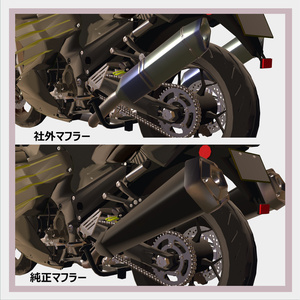 バイクモデル  KC1400A20 とバイク衣装(Motorcycle Gear) 缩略图 11