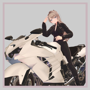 バイクモデル  KC1400A20 とバイク衣装(Motorcycle Gear)