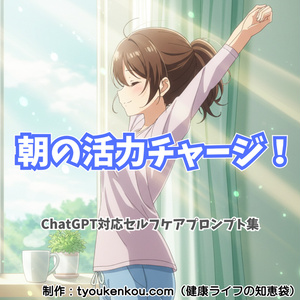 🌞 朝の元気が戻る！セルフケアプロンプト集【ChatGPT対応】