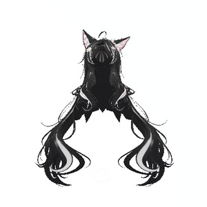 [キツネロングヘア, Fox Long Hair] Highlight Color Texture 缩略图 2