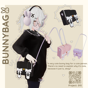 [3D Model] 🐇Bunny Bag うさぎカバン🐰