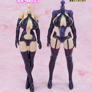 muscuto バニーガール EX 紫　三点セット 2022年8月 メガミデバイス バレットナイツ（MUSCUTO 改造セット