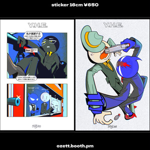 YHE/LEGGA sticker [crews C / comedy]