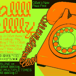 [free font] DIALLLLTELLLLY