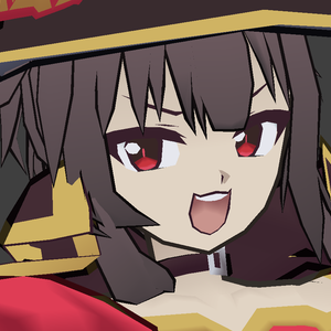 megumin .blend .fbx