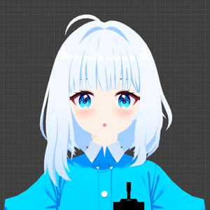 【3Dモデル-OC】蒼無 霧音