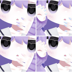♡【2アバター対応】simple flower nail ♡ 缩略图 3
