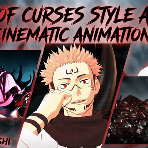 [VRChat] "King of Curses" Style Avatar & Cinematic Animations | Inspired by Sukuna ⛩️