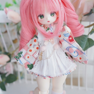 1/6ドール服 2点セット ダブルガーゼワンピース・ドロワーズ（1