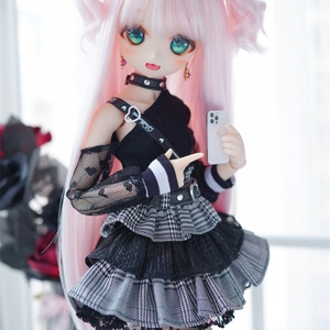 即納）「にゃんこハッカー」（1/6ドール・ボディコンタイプ） - 木茶