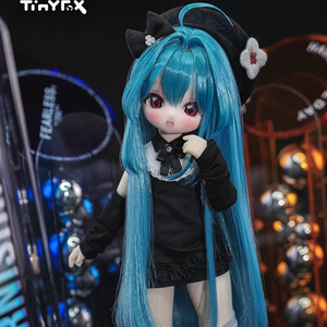 カカ星球】【6-7, 7-8inch】ドールウィッグ メッシュショート
