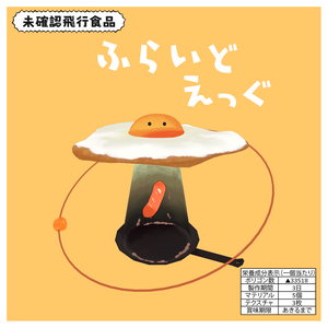 ふらいどえっぐ【VRChat想定3Dアバター】