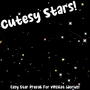 Cutesy Stars for VRChat Worlds [かわいい星系 ]