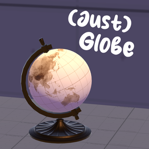 (Just)Globe (ただ)地球儀 - [A VRChat Globe prop!]