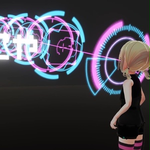 【VRC想定】デジタルUIセット1.1 / Digital Eye Gear_1.1 缩略图 4