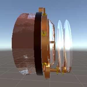 【VRChat想定】スチームパンク風片目ゴーグル(アニメーション付)(左右版あり) 缩略图 6