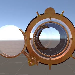 【VRChat想定】スチームパンク風片目ゴーグル(アニメーション付)(左右版あり) 缩略图 5