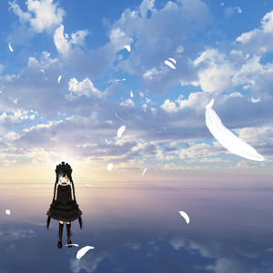 【VRChat想定】羽が舞い落ちる範囲エフェクト