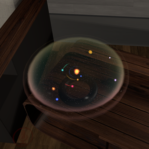 【VRChat想定】太陽系オブジェクト(ワールド設置用インテリアオブジェクト)