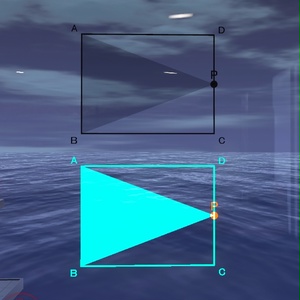 【VRChat想定】永遠に動き続ける点P壁掛けオブジェクト(黒版発光版セット) 缩略图 2