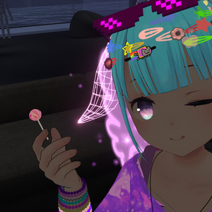 無料【VRC想定】棒付きキャンディ(通常版・AudioLink対応版セット) 缩略图 2