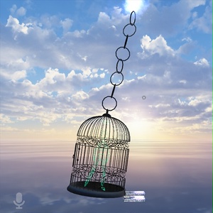 【VRC想定】鳥かごマウント(Bird Cage) 缩略图 5