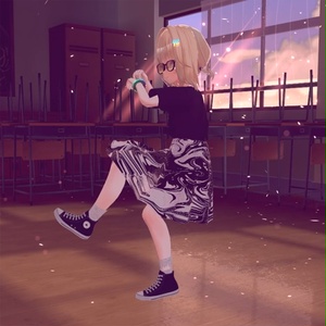 【VRC想定-AAF対応】フレアスカート(マテリアル77種) 缩略图 13