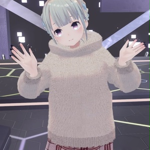 【VRC想定-AAF対応】ハイネックセーター・肩掛けニットセット(マテリアル45種) 缩略图 14