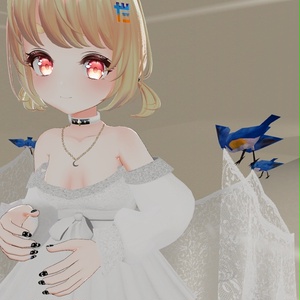 【VRC想定】バードベール / Bird Veil 缩略图 5
