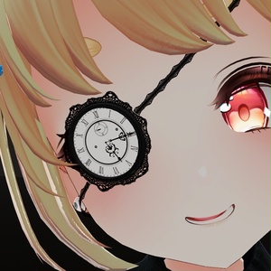 【VRC想定】時計眼帯 / Clock EyePatch 缩略图 5