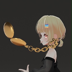 【VRC想定】首枷時計 / Cuff Watch 缩略图 5