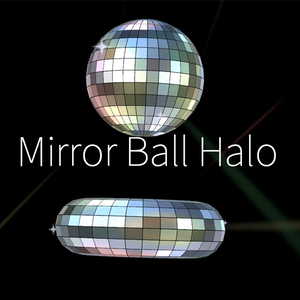 【VRC想定】ミラーボールヘイロー / Mirror Ball Halo