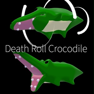 【VRC想定】デスロールワニ / Death Roll Crocodile